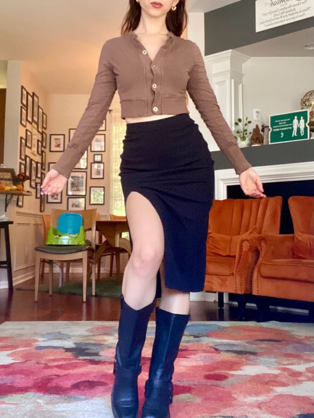 Sexy Midi Skirt
